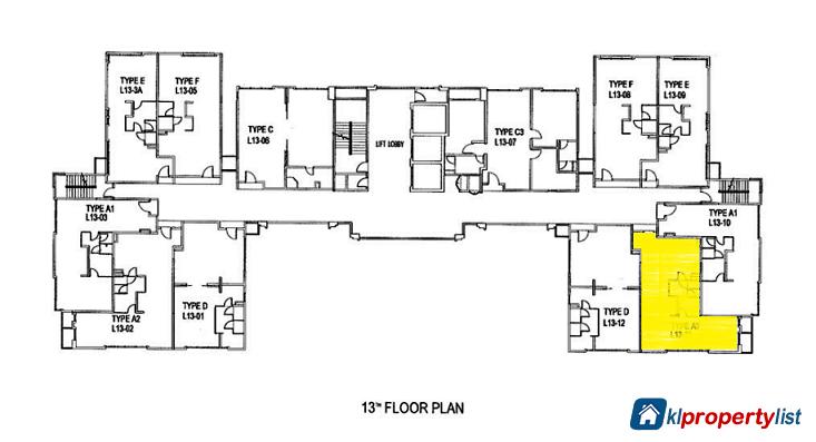 Picture of 1 bedroom Serviced Residence for sale in Petaling Jaya in Selangor