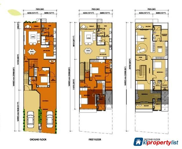 Picture of 4 bedroom Townhouse for sale in Shah Alam in Malaysia
