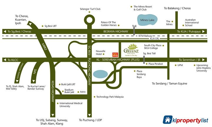 3 bedroom Serviced Residence for sale in Seri Kembangan in Malaysia