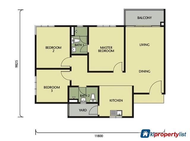 3 bedroom Serviced Residence for sale in Seri Kembangan - image 9