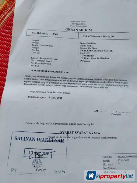 Residential Land for sale in Kuala Pilah - image 7