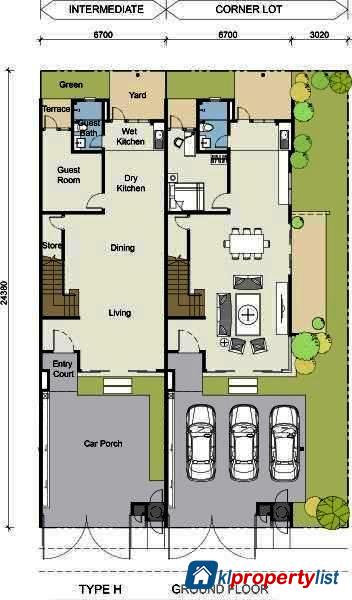 4 bedroom 2-sty Terrace/Link House for sale in Semenyih in Selangor - image