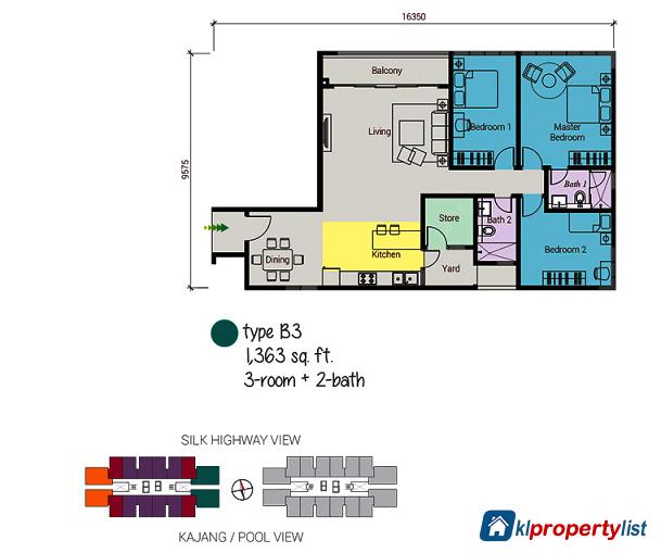3 bedroom Condominium for sale in Seri Kembangan - image 5