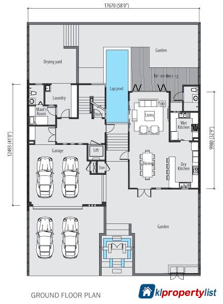 5 bedroom Twin Villas for sale in Taman Melawati - image 6
