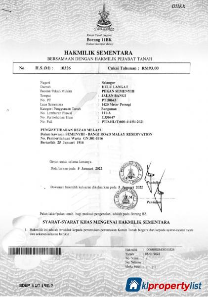 Residential Land for sale in Semenyih - image 10