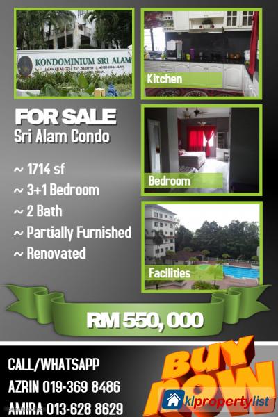 Pictures of 4 bedroom Condominium for sale in Shah Alam