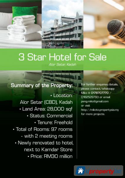 Pictures of Hotel/Building for sale in Alor Setar