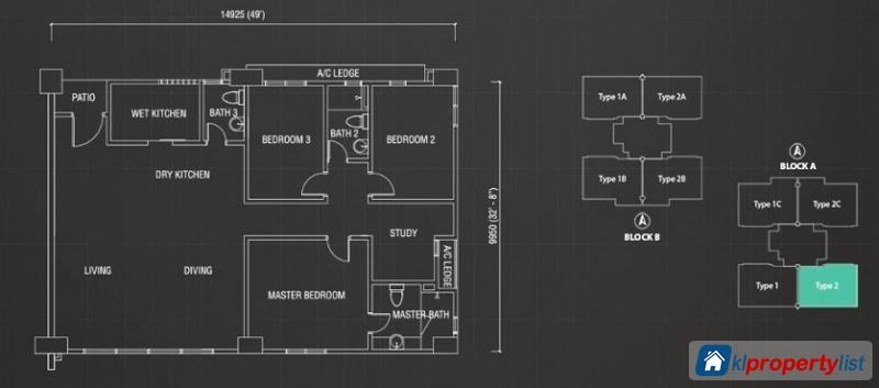 3 bedroom Condominium for sale in Puchong South - image 6