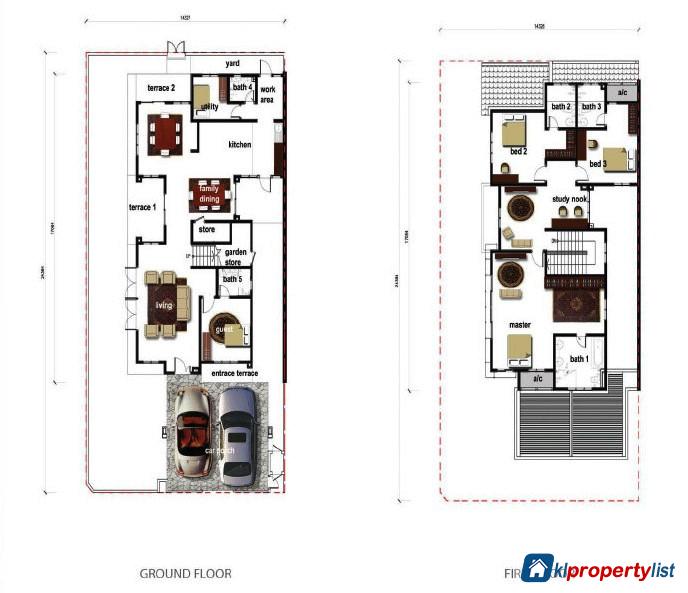 5 bedroom 2-sty Terrace/Link House for sale in Shah Alam - image 7