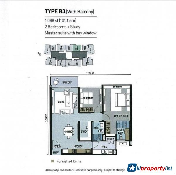 3 bedroom Condominium for sale in Johor Bahru - image 6