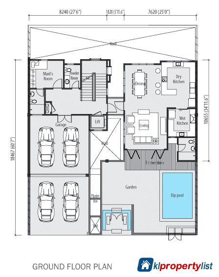 5 bedroom Twin Villas for sale in Taman Melawati - image 9