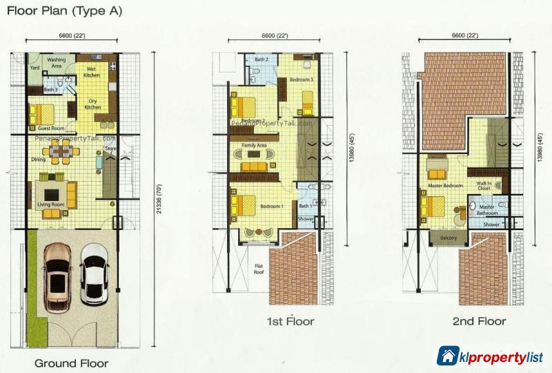 5 bedroom 2.5-sty Terrace/Link House for sale in Seberang Jaya - image 8