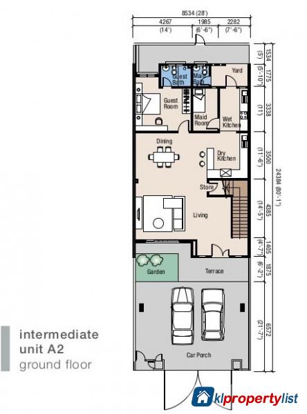 Picture of 5 bedroom 2-sty Terrace/Link House for sale in Shah Alam in Selangor