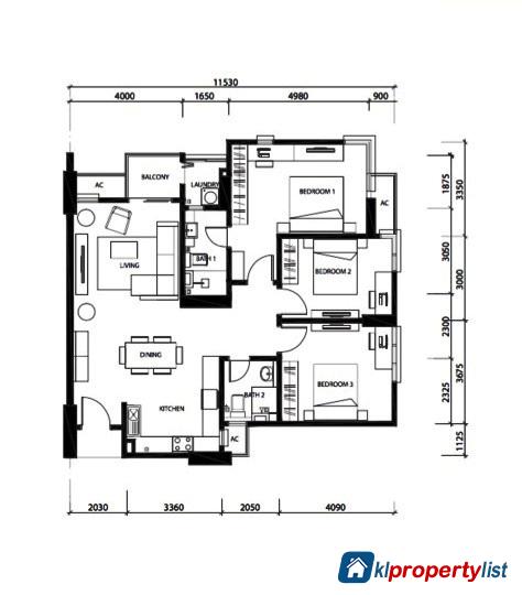 3 bedroom Serviced Residence for sale in Kajang in Selangor - image