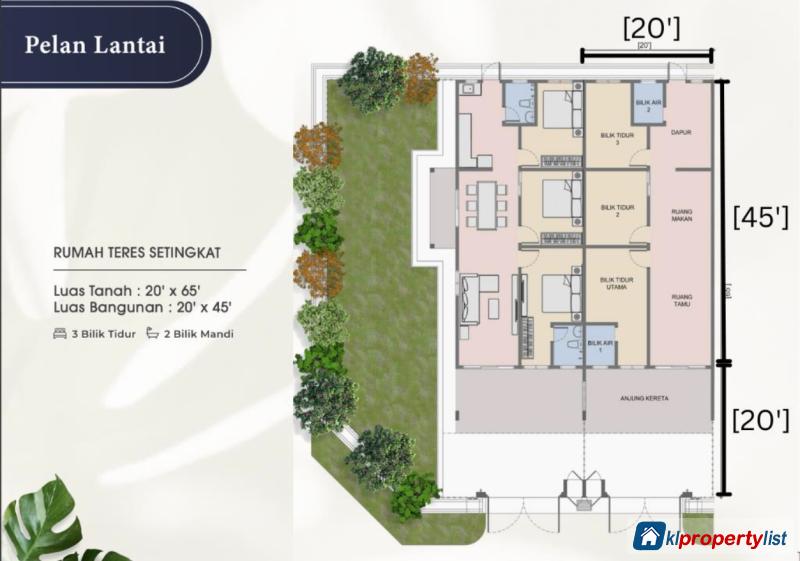 3 bedroom 1-sty Terrace/Link House for sale in Tanjung Malim in Perak