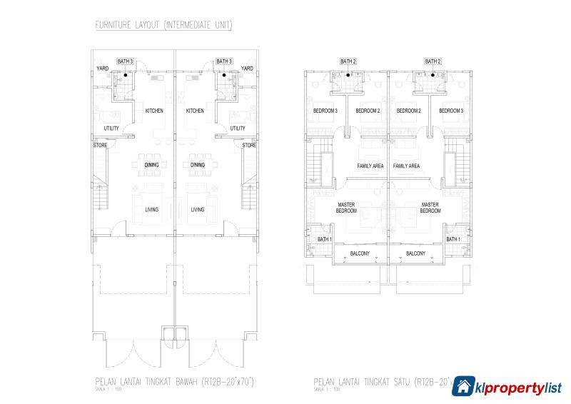 4 bedroom 2-sty Terrace/Link House for sale in Bandar Sungai Long - image 2