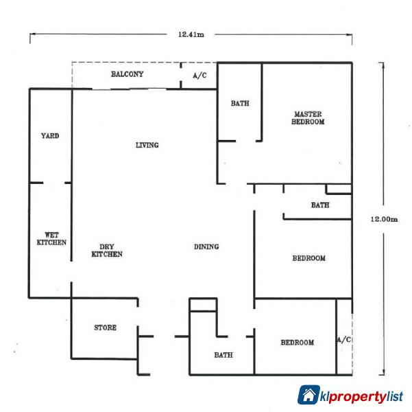4 bedroom Condominium for sale in Cheras - image 13