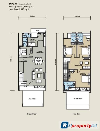 Picture of 5 bedroom 2-sty Terrace/Link House for sale in Alam Impian in Selangor
