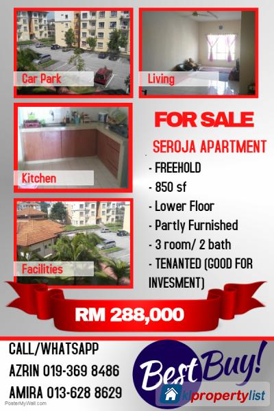 Pictures of 3 bedroom Apartment for sale in Shah Alam