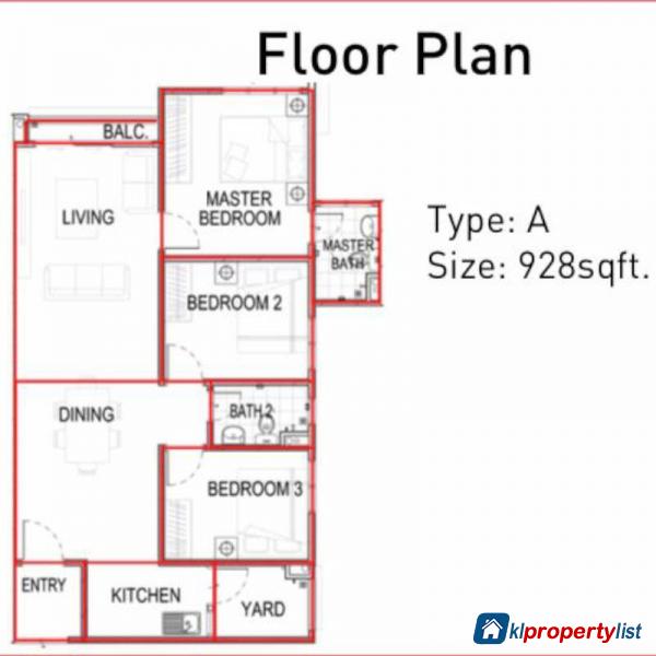 3 bedroom Condominium for sale in Setapak - image 3
