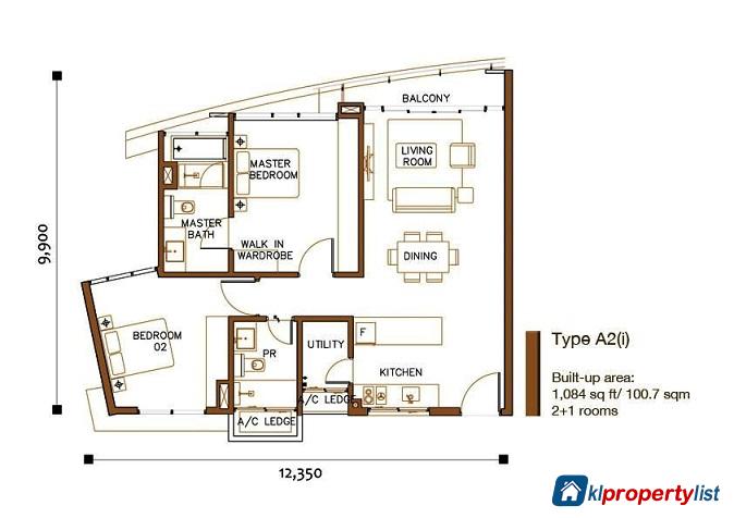 2 bedroom Condominium for sale in Cyberjaya - image 5