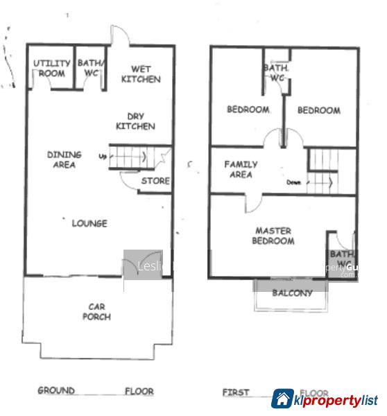 4 bedroom 2-sty Terrace/Link House for sale in Cheras - image 3