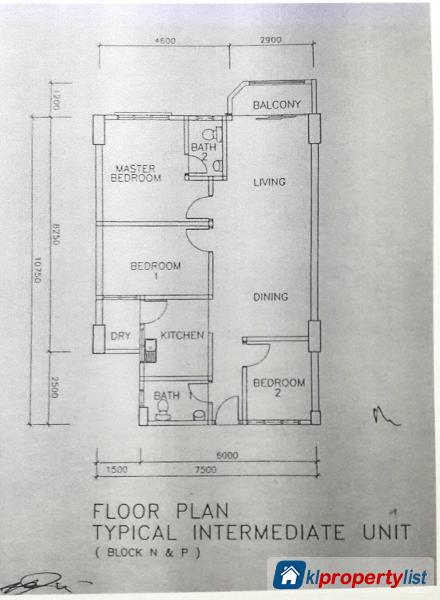 3 bedroom Apartment for sale in USJ in Selangor