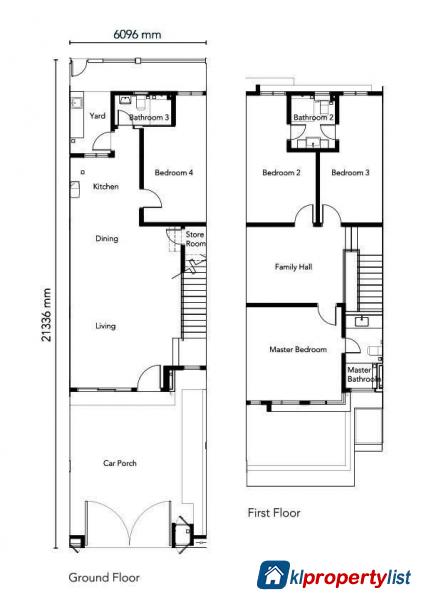 4 bedroom 2-sty Terrace/Link House for sale in Sungai Buloh - image 5