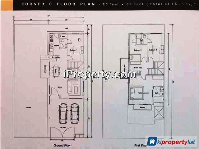 4 bedroom 2-sty Terrace/Link House for sale in Kuala Selangor in Selangor