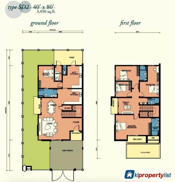 6 bedroom Semi-detached House for sale in Klang - image 4
