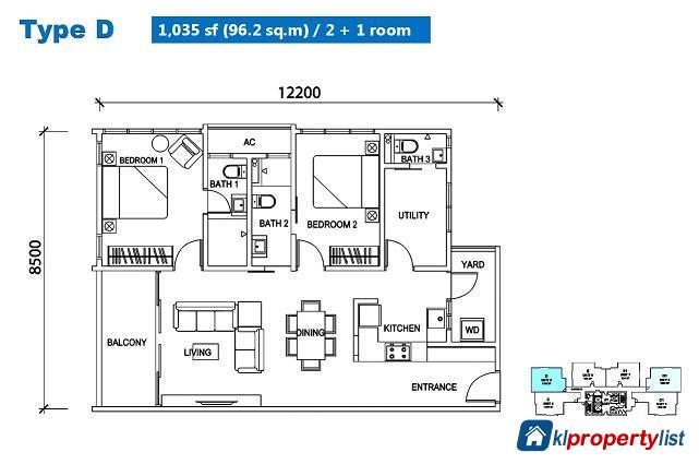 3 bedroom Serviced Residence for sale in Petaling Jaya - image 10