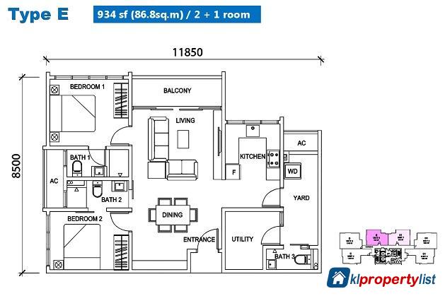 3 bedroom Serviced Residence for sale in Petaling Jaya - image 11