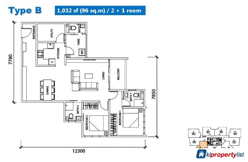 3 bedroom Serviced Residence for sale in Petaling Jaya - image 8