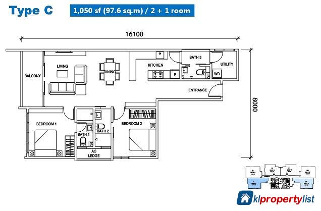 3 bedroom Serviced Residence for sale in Petaling Jaya - image 9