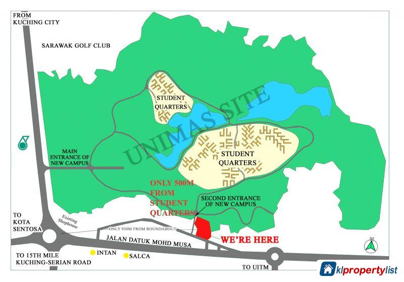 Shophouse for sale in Kuching in Malaysia