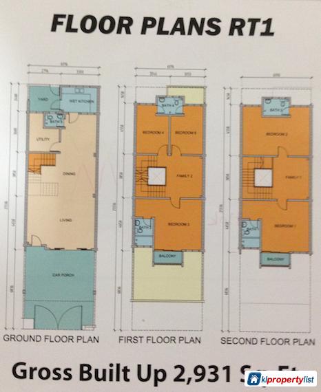 6 bedroom 3-sty Terrace/Link House for sale in Cheras - image 2
