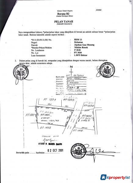 Agricultural Land for sale in Kota Bharu