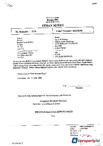Picture of Residential Land for sale in Taiping