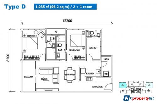 Picture of 3 bedroom Condominium for sale in City Centre in Kuala Lumpur