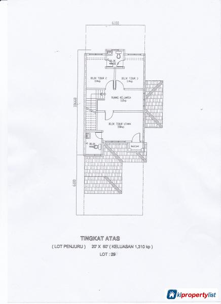 Picture of 3 bedroom 2-sty Terrace/Link House for sale in Ampang in Kuala Lumpur