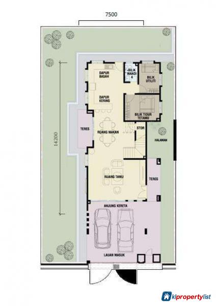 Bungalow for sale in Sungai Besi in Malaysia - image