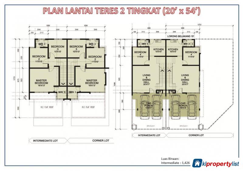4 bedroom 2-sty Terrace/Link House for sale in Setia Alam in Selangor
