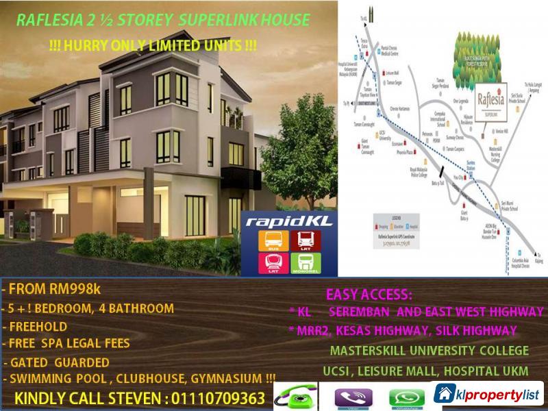 Picture of 6 bedroom 2.5-sty Terrace/Link House for sale in Cheras