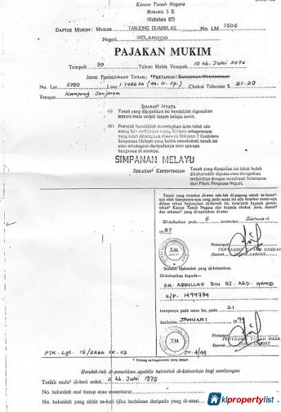 Picture of Commercial Land for sale in Banting