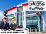 Factory for rent in Kota Damansara